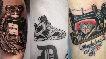 時尚狂熱者的理想刺青！從 Chanel 到 Vogue 還有縫紉機美式紋身...給你滿滿靈感