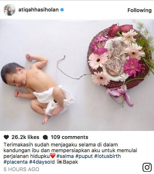 Rio Dewanto-Atiqah Hasiholan Kompak Posting Foto Sang Buah Hati