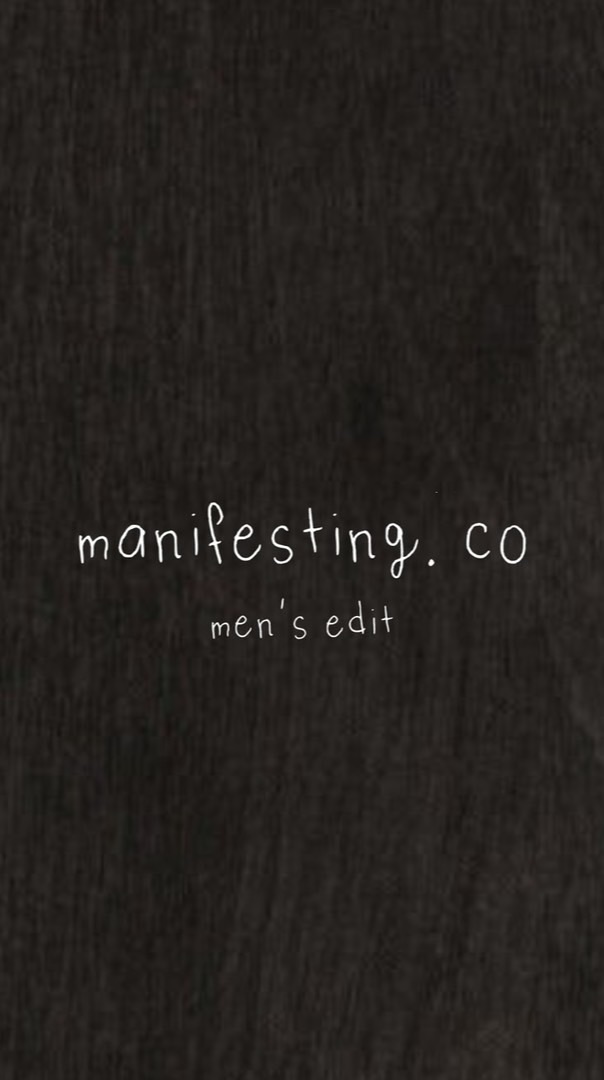 6/23 - 6/28 老闆親飛東京連線 | manifesting men’s 男士選品