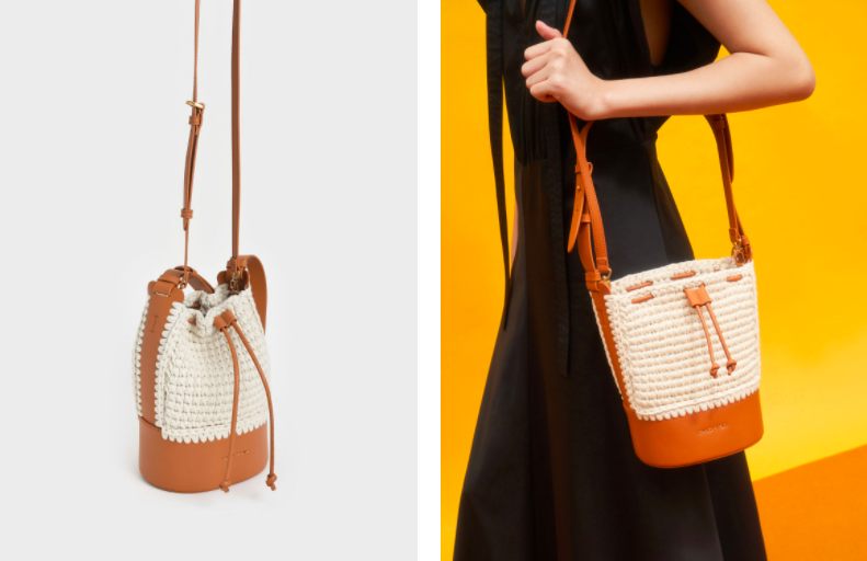 鉤針編織水桶包