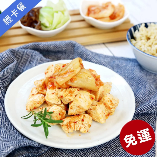 品名:［原味時代］健康運動餐12餐綜合口味(雞豬魚組合) 口味份數： 左宗棠雞*2,,醬燒佐翅腿*2,新疆孜然風味雞*2, 韓式泡菜雞丁*2, 甜豆佐蕈菇雞*1, 椒麻豬豚片*2,蒜香肉片佐時蔬*1(