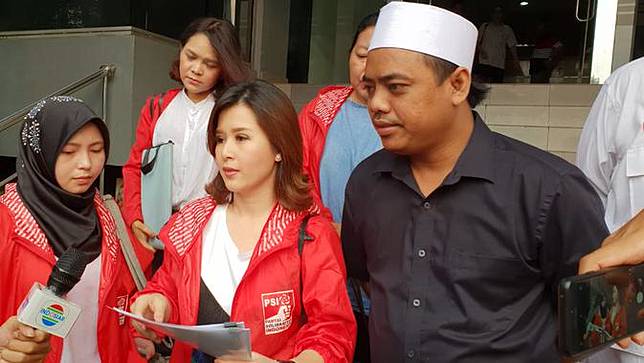 Ketua Umum Partai Solidaritas Indonesia (PSI) Grace Natalie