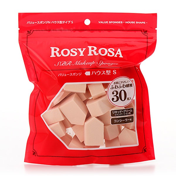 【品牌】ROSY ROSA【產品名稱】ROSY ROSA 粉底液粉撲 30入-三角形/30p-845521ROSY ROSA 粉底液粉撲 30入-五角型/30p-845522ROSY ROSA 粉底液