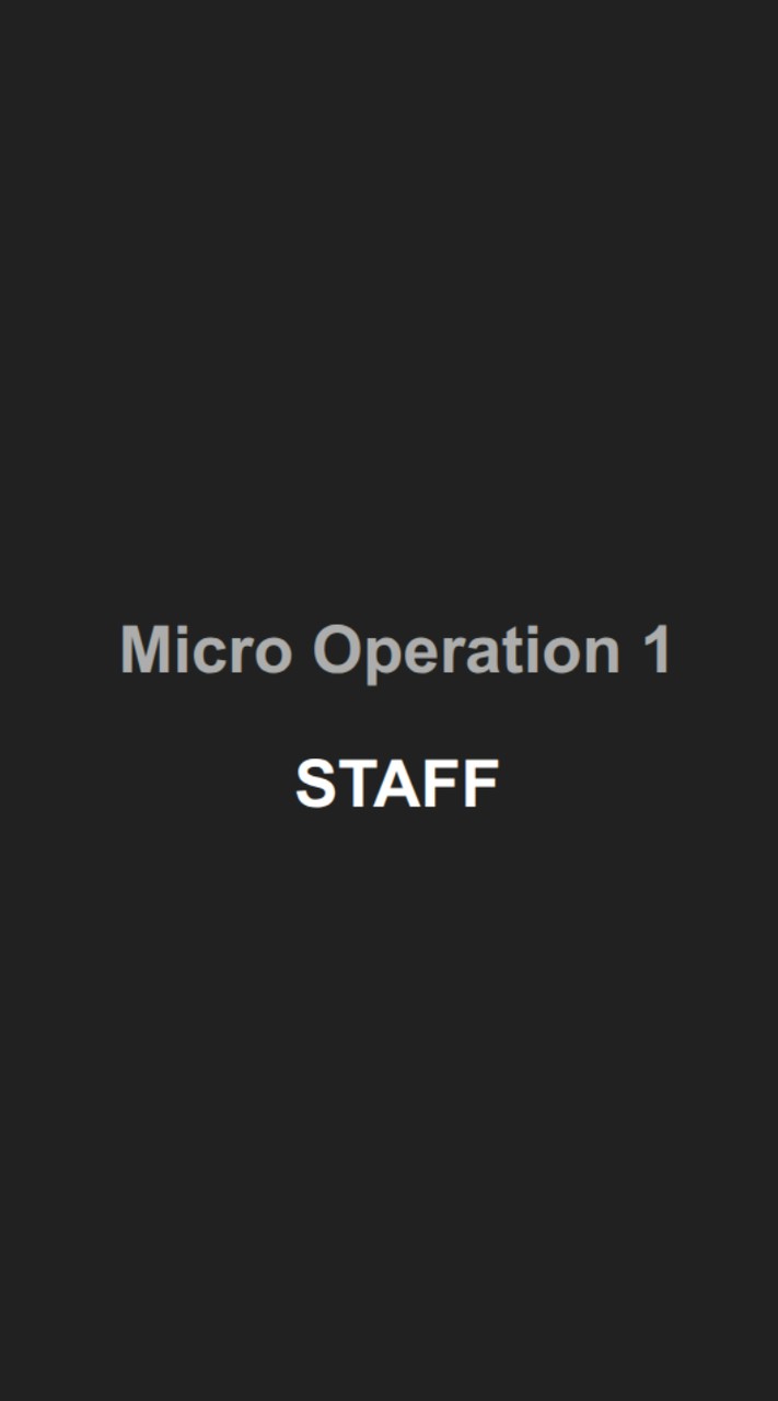 0627 MicroOp 1 - STAFF (工作人員）