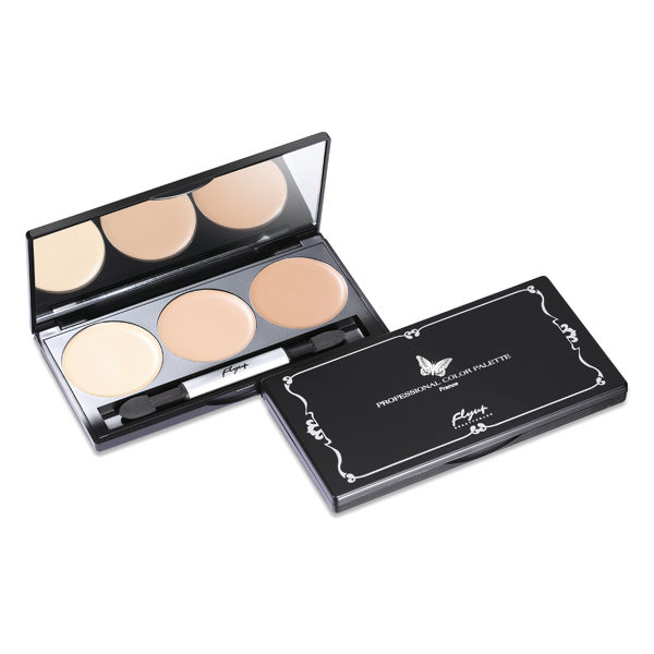 【FLY UP】幻色蝶影 三色完美修片遮瑕霜 ( 粉底 / 修容 / 蓋斑 )