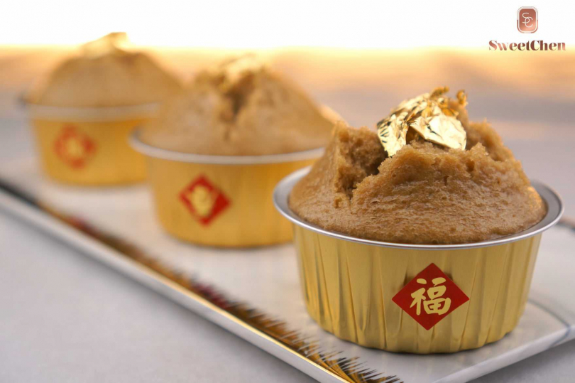 財神版金發糕。（圖／Sweet Chen提供）
