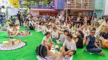 【桃園G10 GO!貨櫃市集】百人一起「野餐」.交通怎麼去