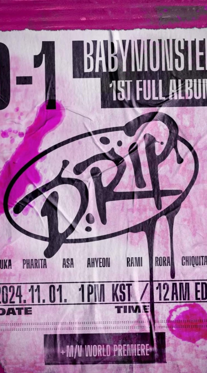 BABYMON🖤Blackpink🩷日韓流行 11/01 Drip😈正規一線上線下🎉