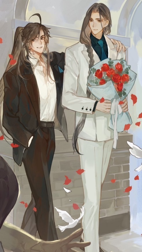魔道祖師 現パロ也 .