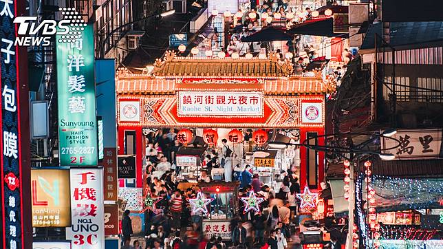 台灣的夜市深受旅客喜愛。示意圖／TVBS