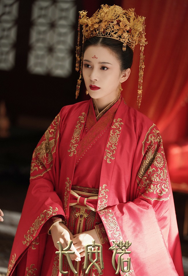 近期熱播古裝劇「紅衣美人」9：趙櫻子 飾演《長安諾》賀蘭茗玉