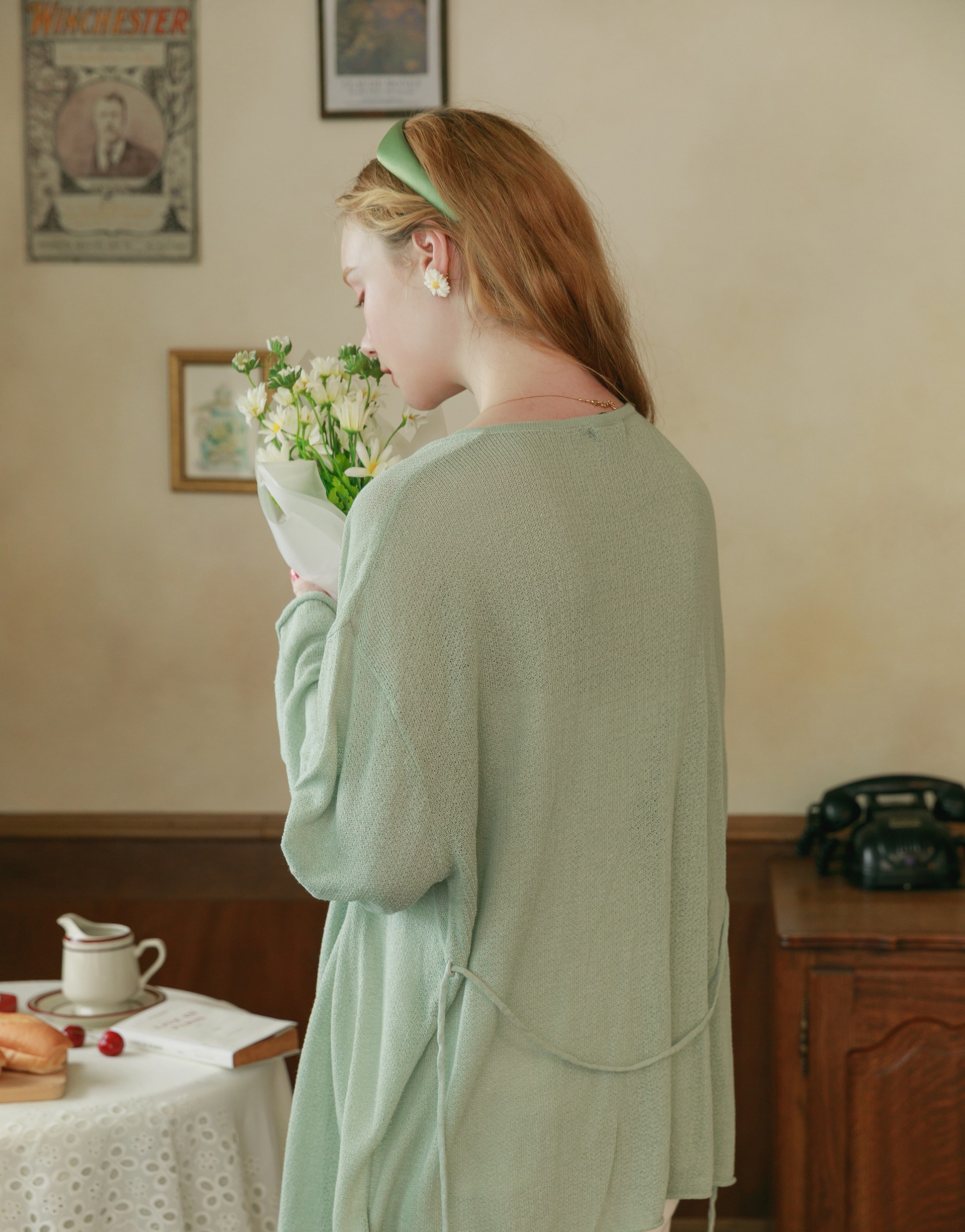 舒適針織質料不刺膚/附可拆式細綁帶