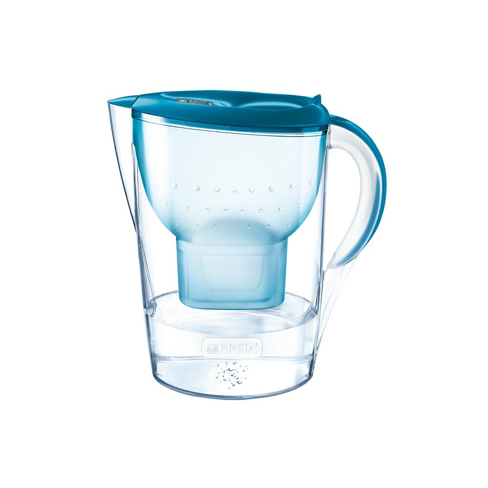 德國 BRITA Marella馬利拉型濾水壺2.4L 純淨藍 公司貨【淨妍美肌】