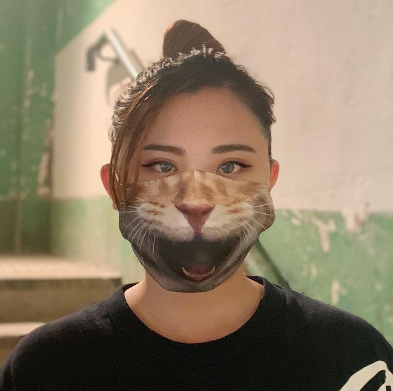 PilluPillu- 搞鬼貓狗變面口罩 【商品說明】 - 不同款式可供選擇 - 為親朋好友或情人送上最獨特的心意禮物