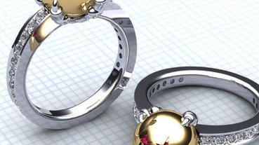 宅宅也有春天之七龍珠訂婚戒指