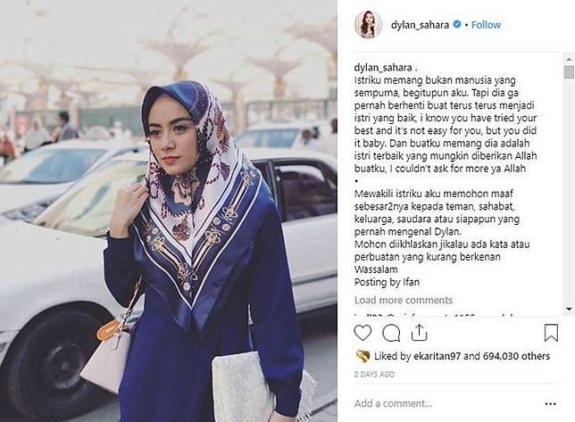 Tanggapan Ivan Seventeen terhadap komentar netizen yang ungkit masa lalu Dylan Sahara, Istri Ifan Seventeen yang jadi korban tsunami Banten