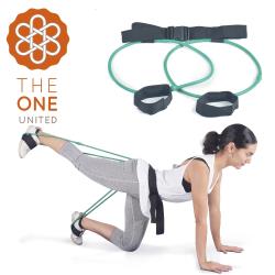 The One 瑜珈健身 專業臀腿阻力訓練器-30磅(綠色)