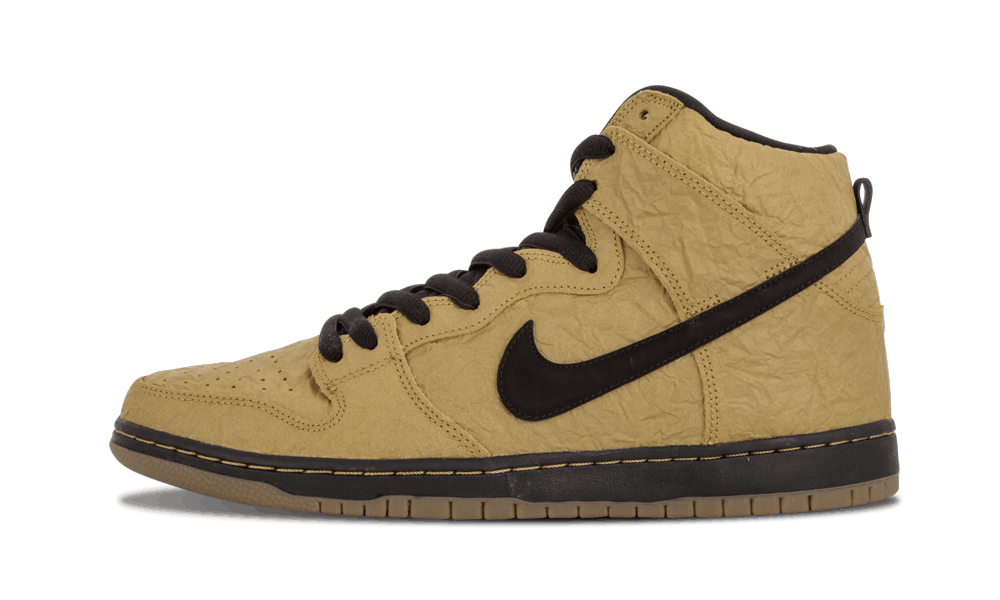 Nike SB is brown-bagging it with this 2015 release of the Dunk High. The shoe features a colorway an