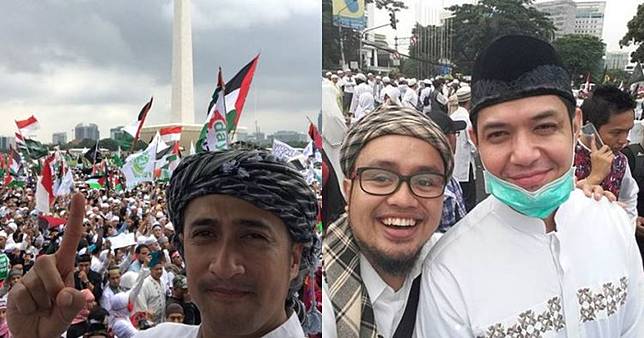 8 Artis ini ikut aksi bela Palestina di Monas Jakarta