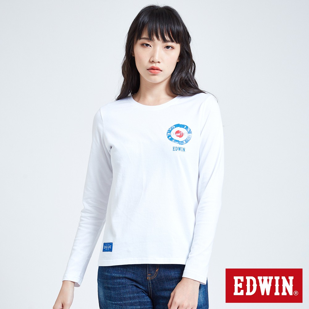 並且將 LOGO 印花大量融入英國旗幟和黑膠唱片， MUSIC IS LIFE。商品編號:360562080#EDWIN#長袖T恤【購物須知】 1. 一張訂單僅能配送一個地址，若需配送不同地址請分別下