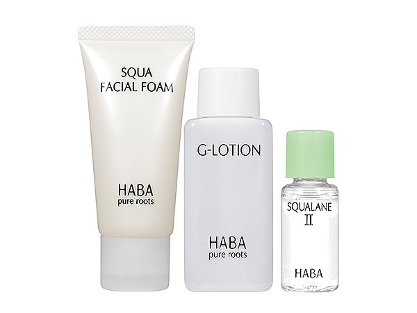 日本 HABA~無添加主義保濕輕旅組(潔顏乳30g+機能水40ml+角鯊精純液10ml)【D008384】，還有更多的日韓美妝、海外保養品、零食都在小三美日，現在購買立即出貨給您。