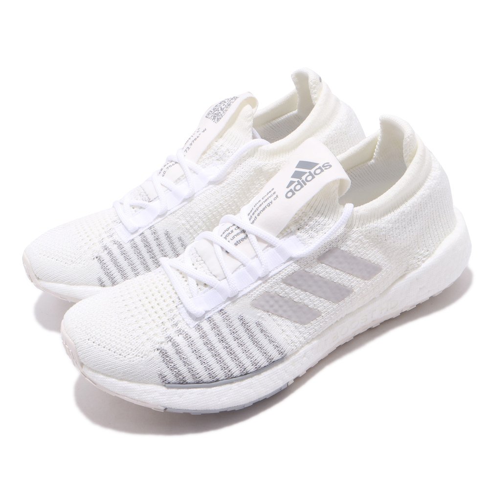 專業慢跑鞋品牌:ADIDAS型號:FU7344品名:PulseBOOST HD配色:白色,灰色
