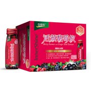 活顏馥莓飲含五種莓果萃取，包含巴西莓、蔓越莓、黑醋栗、藍莓和野櫻莓，結合維生素E抗氧化功效並添加葡萄子多酚，內含原花青素OPC，保養同時促進新陳代謝，讓你展現好氣色。活顏馥莓飲每瓶熱量僅55卡，愛美無