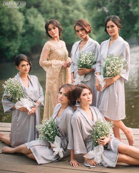 Pemotretan Bridesmaid Sheza Idris, Siap Melangkah ke Pelaminan