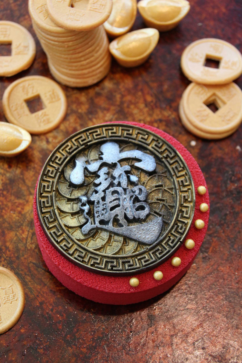 招財進寶。（圖／台中日月千禧酒店提供）