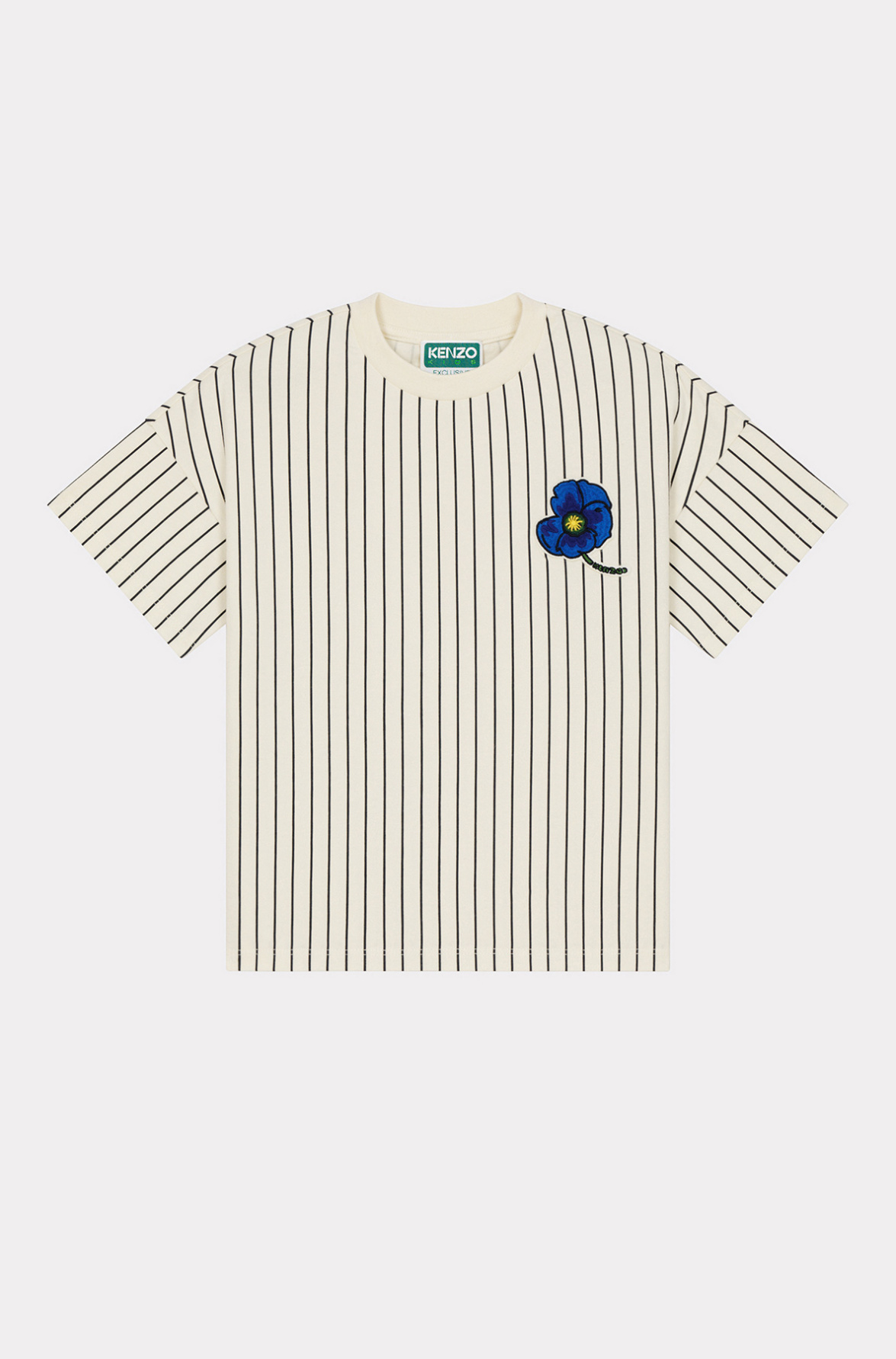 Kenzo Enfants T-shirt Stripes 'Capsule High Summer' Unisexe Creme - Taille 6a