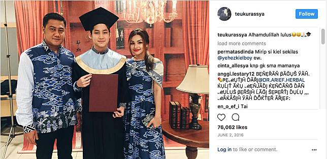 Kata Teuku Rassya soal Ibu Kandung dan Ibu Tirinya: Mereka Akrab, Kok