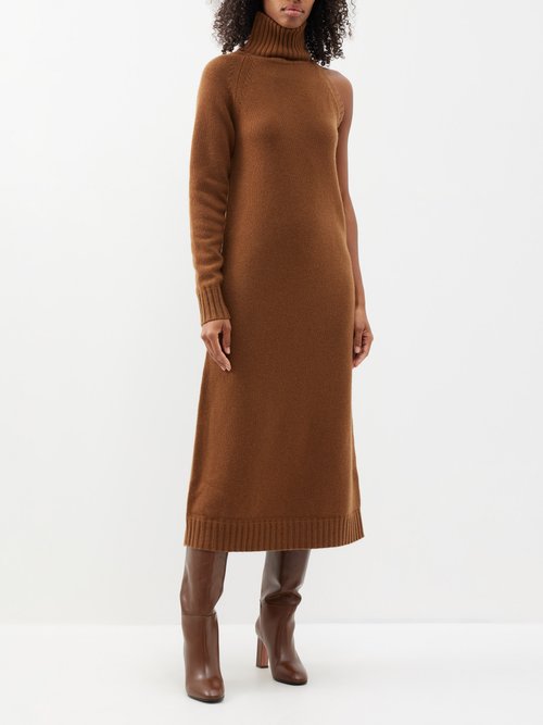 Max Mara - Nome Dress - Womens - Brown