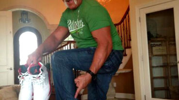 名人實著 / Hulk Hogan 著用 Jordan Retros