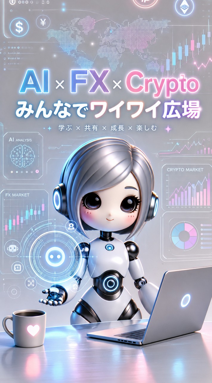 😼AI×FX×Crypto みんなでワイワイ広場🐶
