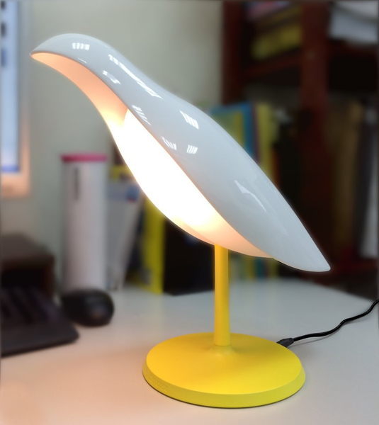 ［吉客家居］桌燈 - 《Be Dove》Alphonso 貝多芬 桌燈 ( 彩色燈光版 ) 和平鴿 2014金點設計獎