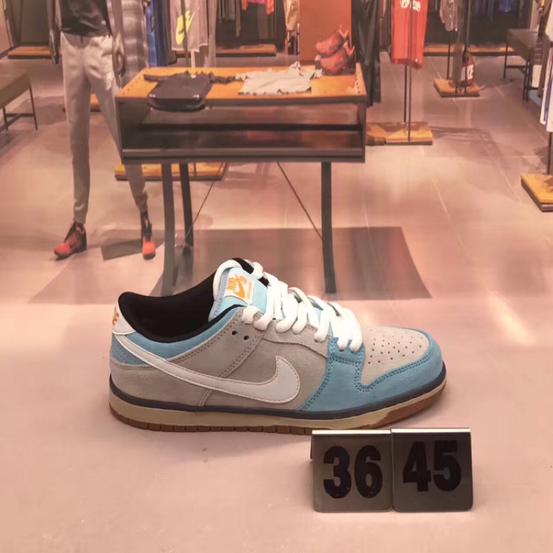 【台灣熱銷】耐吉版鞋 NIKE PLUS X NIKE DUNK LOW PRO SB 304292-410 “墨西哥湾” 男女鞋