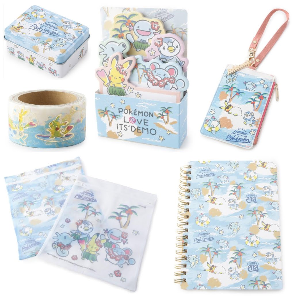 ITS’DEMO×精靈寶可夢 文具