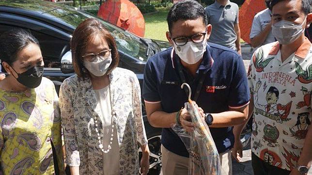 Menteri Pariwisata dan Ekonomi Kreatif (Menparekraf) Sandiaga Uno 