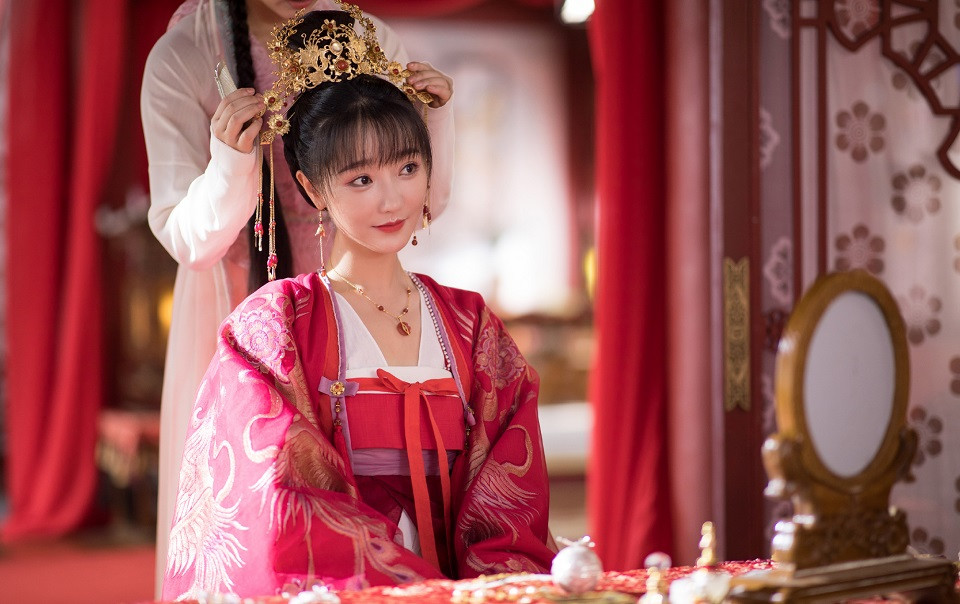 近期熱播古裝劇「紅衣美人」8：肖燕 飾演《三嫁惹君心》居沐兒