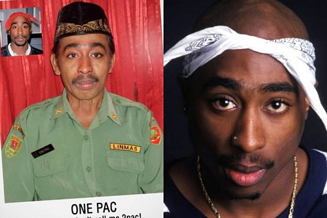 Rapper 2Pac menjadi anggota Linmas