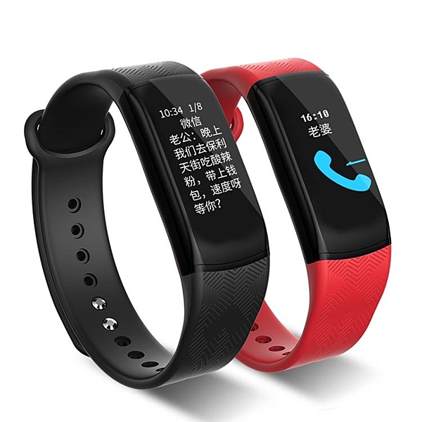 適用蘋果oppo三星vivo手機彩屏運動智慧手環監測血壓心率手錶