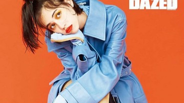 水原希子登上 Dazed Korea 10 月號封面！看表情多多的 Kiko 如何以鬼馬姿態演繹多個冬日造型！