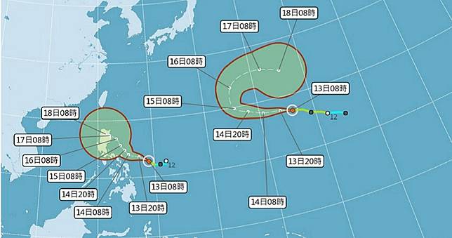 26號颱風海鷗生成！今晚起變天　連3天低溫探16度