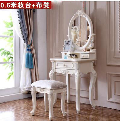 化妝台 歐式臥室現代簡約小奢華網紅簡歐化妝台化妝台化妝桌子ins 莎拉嘿呦