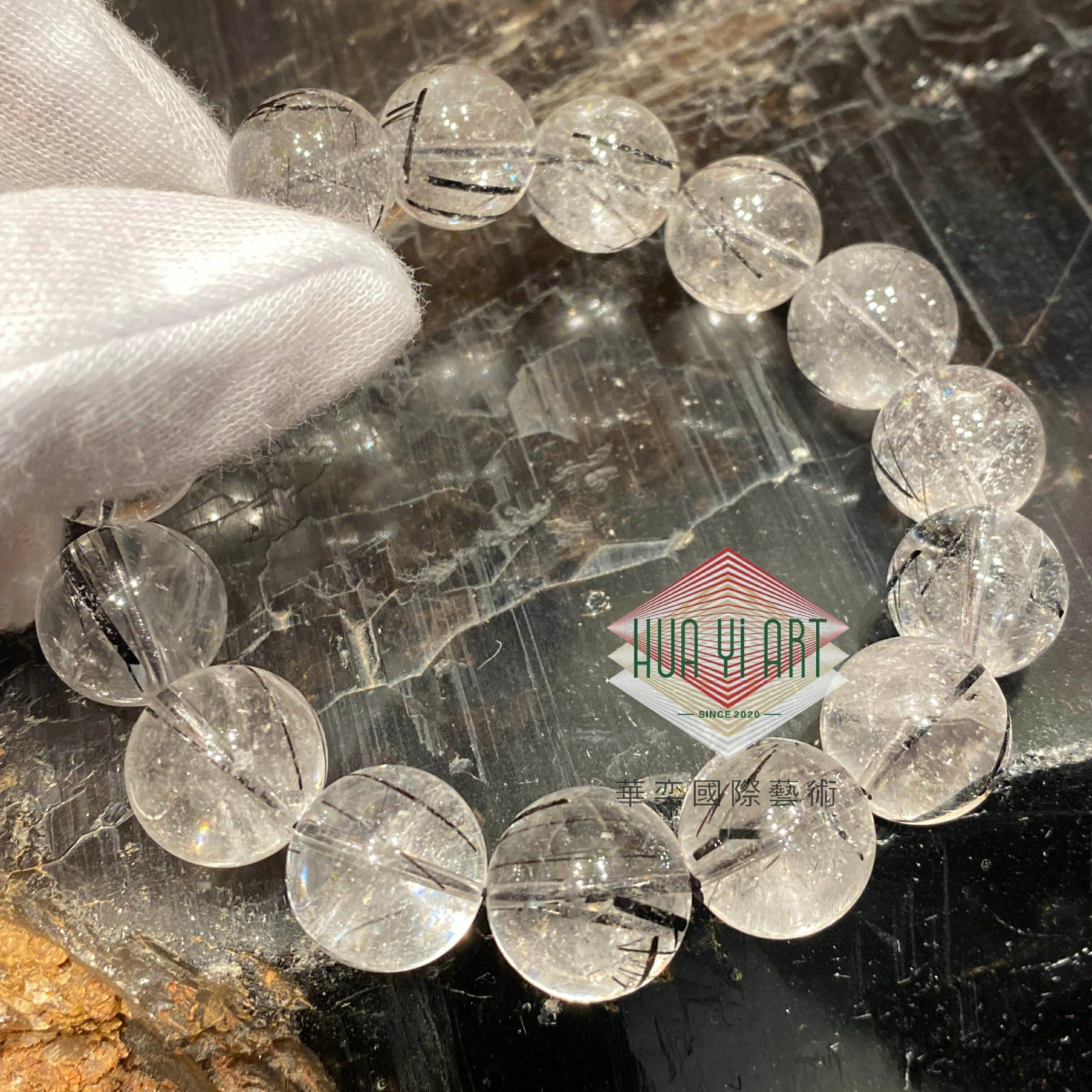 【轉運水晶】黑鈦晶手串珠(清料) 8~19mm 偏財 正財 避邪 去衰運