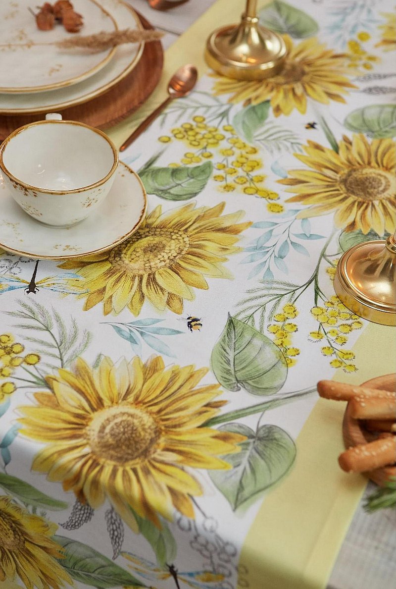節日桌布 桌布 向日葵