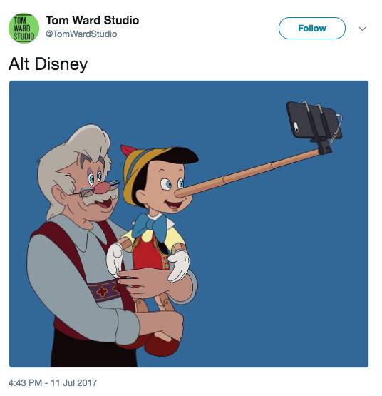 Ini Jadinya Kalau 7 Ilustrasi Disney Dibuat Ulang Untuk Menggambarkan Keadaan di Zaman Modern