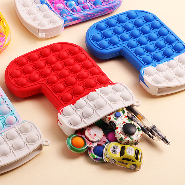 【BlueCat】聖誕襪 按壓泡泡舒壓玩具 解壓神器 聖誕禮物 滅壓 紓壓 益智 感官玩具