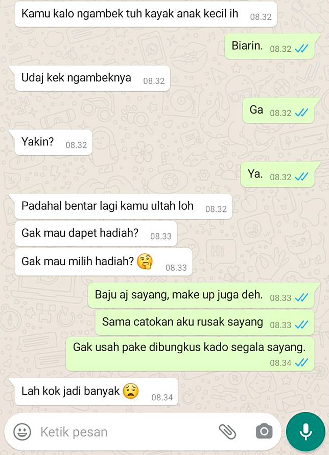 10 Chat Cara Bujuk Pacar Ngambek Ini Kocak Tapi Ampuh Banget | Brilio.net | Line Today