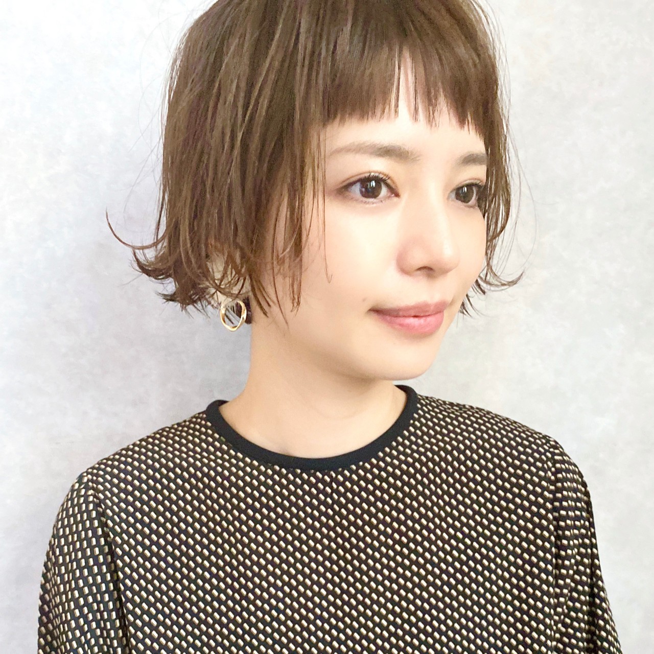 面長さんが似合うボブってどんなスタイル